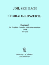 Bach, Concerto BWV 1058 Full Score (Breitkopf)