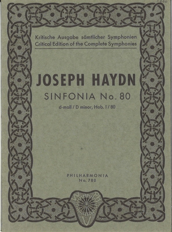 Haydn, Symphony No. 80 in d minor (Universal)