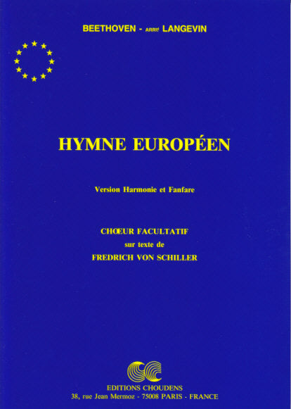 Beethoven, Hymne Europeen (Choudens)