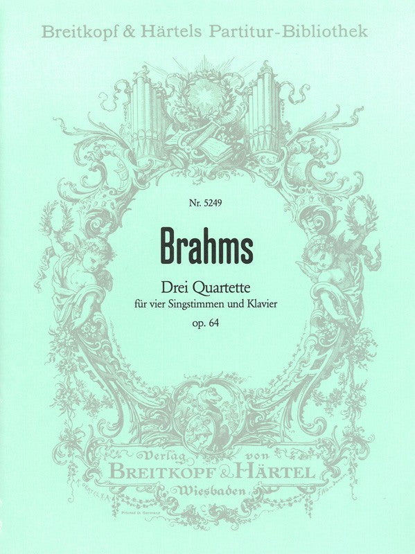 Brahms, Quartette op. 64 (Breitkopf)