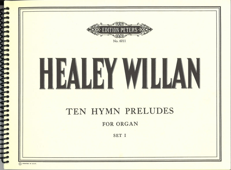 Willan, 10 Hymn Preludes Set 1 (Peters)