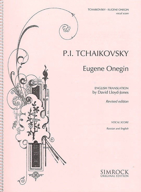 Tchaikovsky, Eugene Onegin op. 24 [E/R] (Simrock)