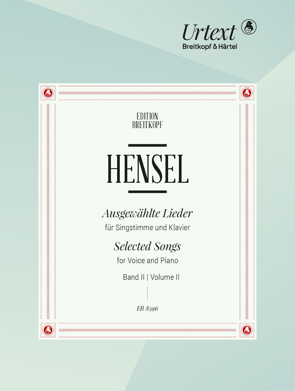 Mendelssohn-Hensel, Ausgew. Lieder 2 (Breitkopf)