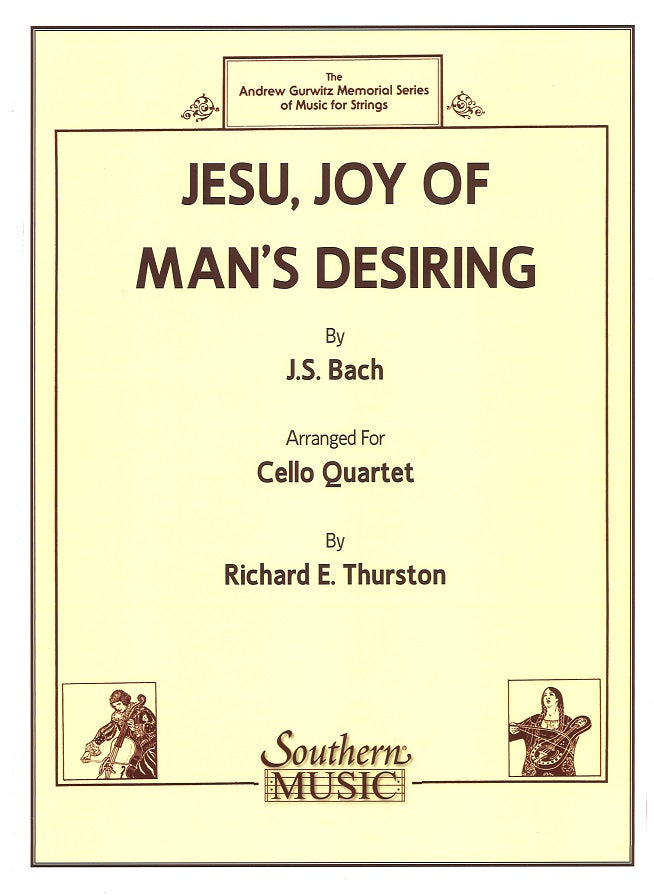 Bach, Jesu, Joy of Man's Desiring (4Vc) (Southern)