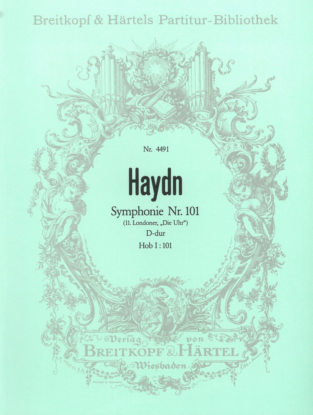Haydn, Symphonie Nr. 101 (Partitur) (Breitkopf)