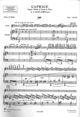 Saint-Saens, Caprice op. 52/6 (Ysaye) (Durand)