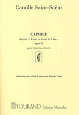 Saint-Saens, Caprice op. 52/6 (Ysaye) (Durand)