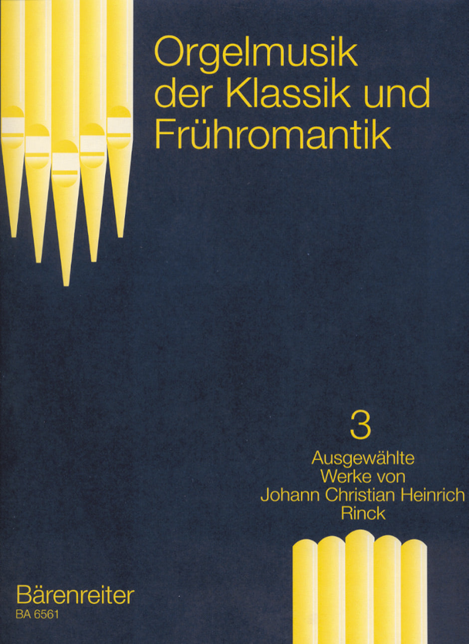 Rinck, Ausgewahlte Werke (Barenreiter)
