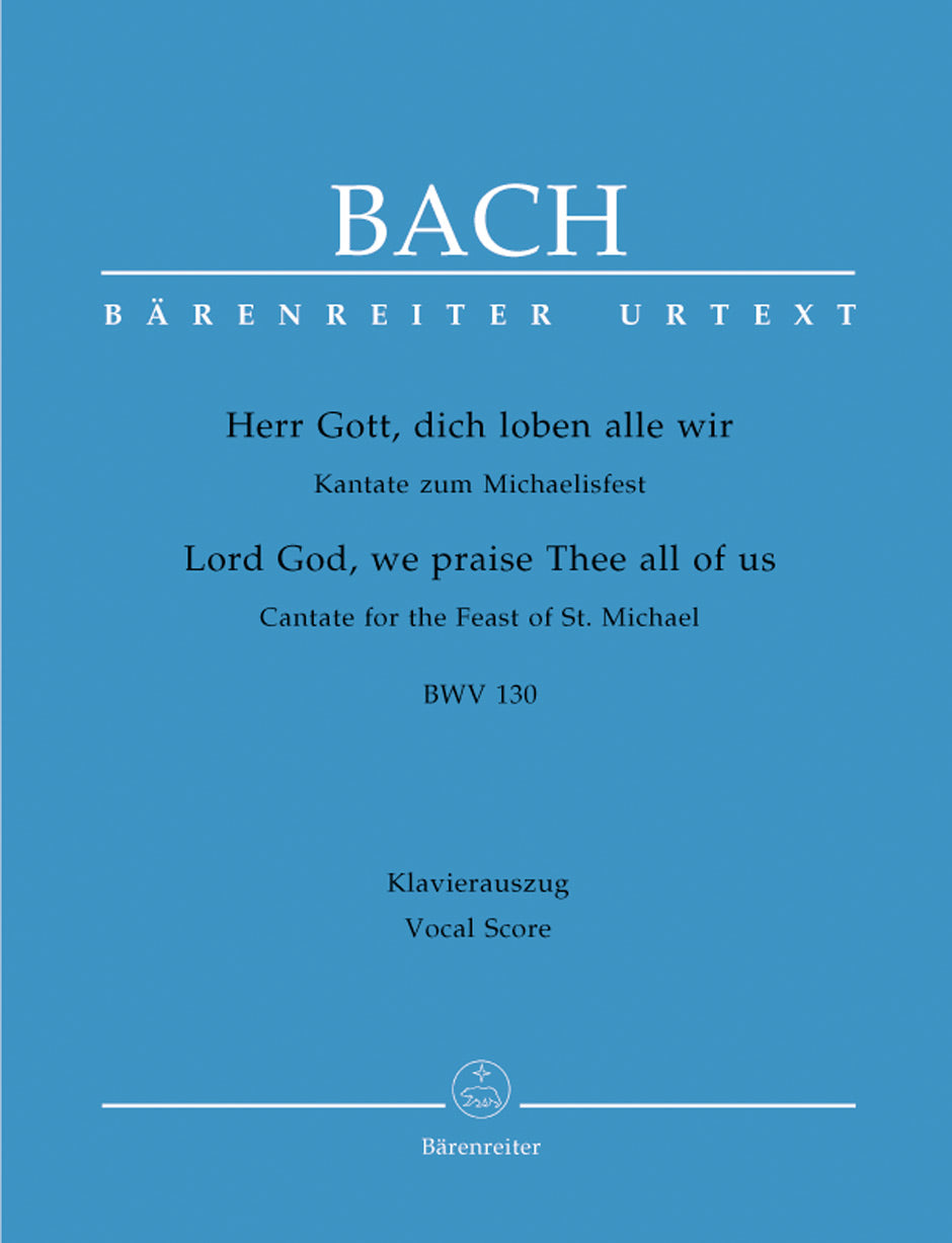 Bach, Kantate Nr.130 [G/E] (Barenreiter)