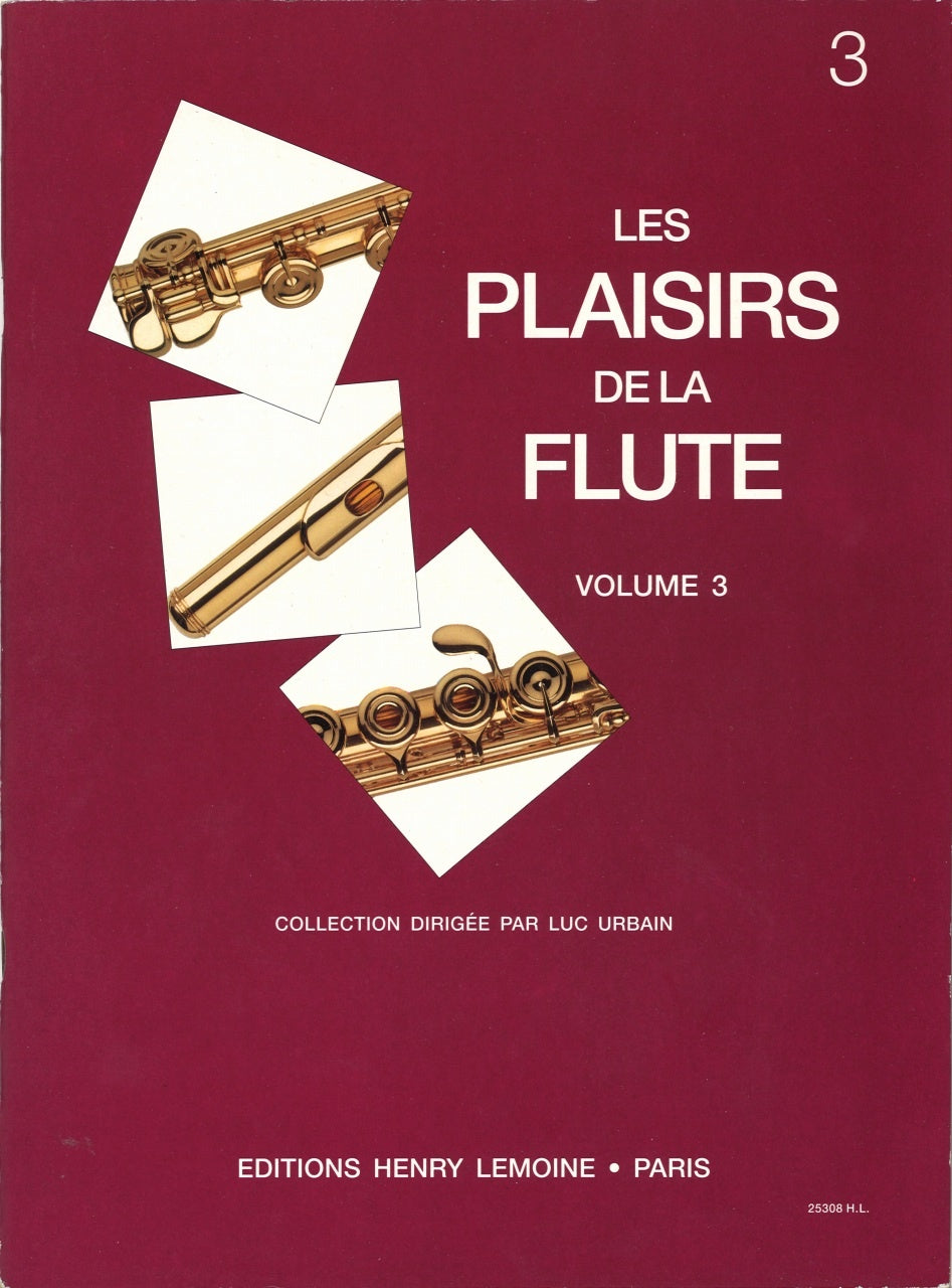 Plaisirs de la Flute 3 (Leduc)
