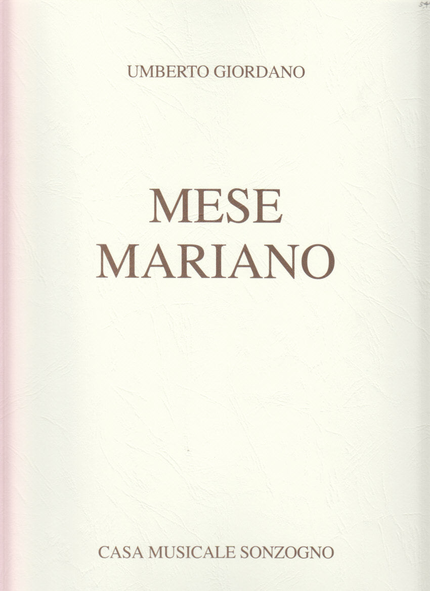 Giordano, Mese mariano [I] (Sonzogno)