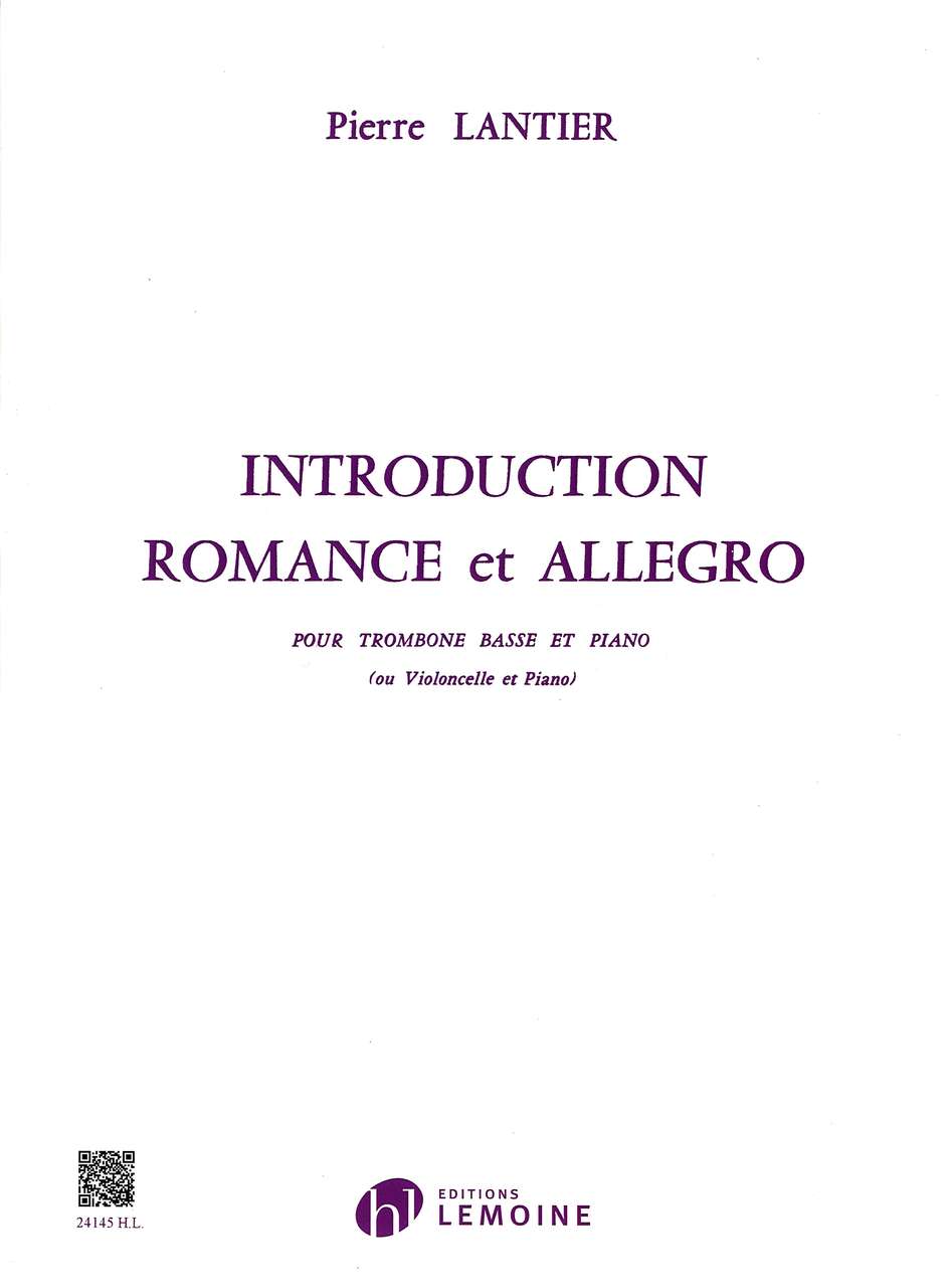 Lantier, Introduction, Romance & Allegro (Lemoine)