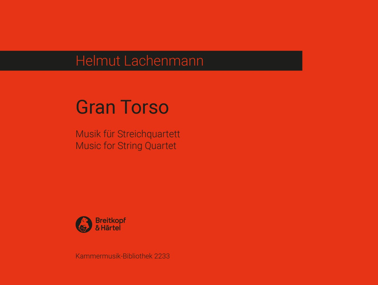 Lachenmann, Gran Torso (Partutir) (Breitkopf)