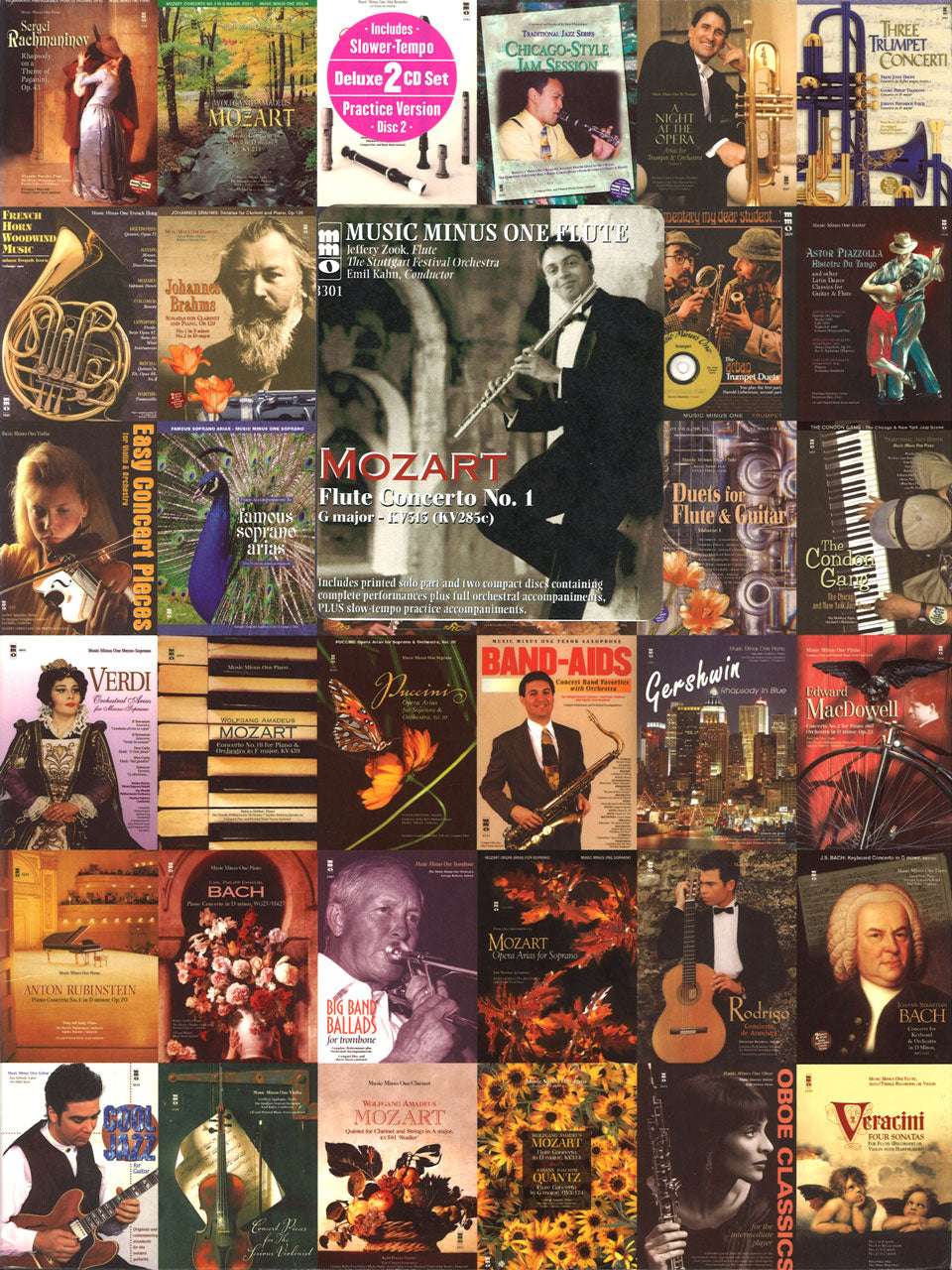 Mozart, Concerto KV 313(285c) in G (Music Minus One)