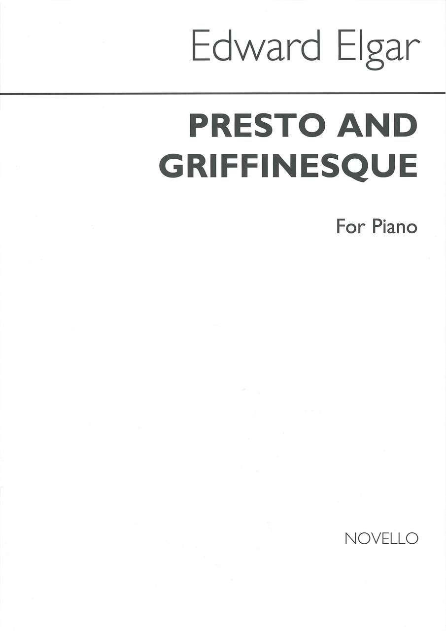 Elgar, Presto and Griffinesque (Novello)