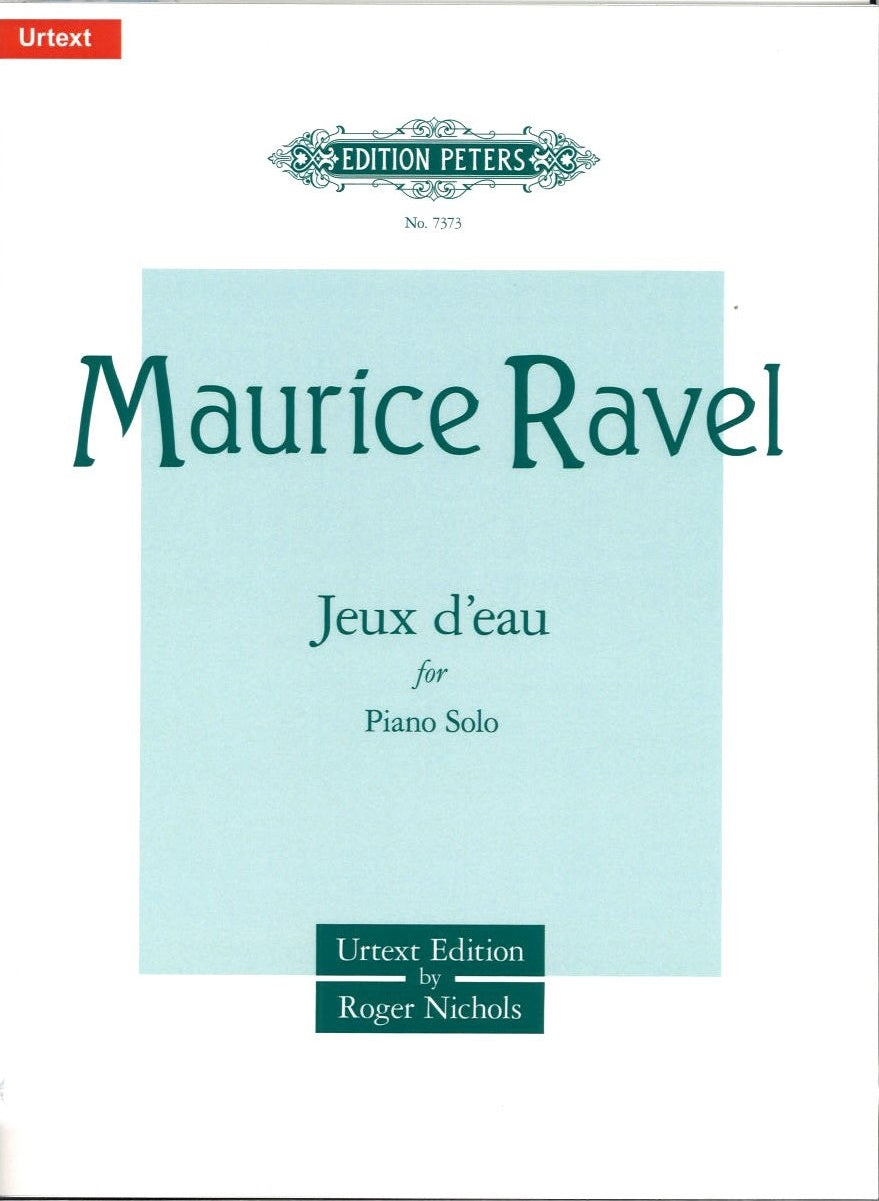 Ravel, Jeux d'eau (Nichols) (Peters)