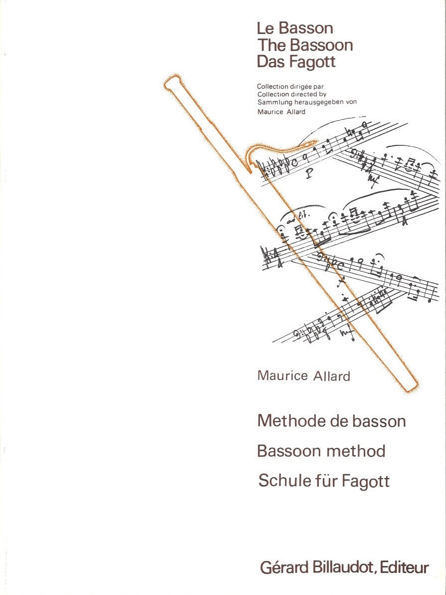 Allard, Methode de basson (Billaudot)