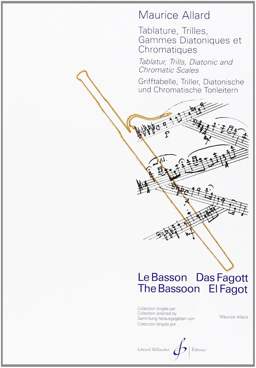 Allard, Tablature, Trilles, Gammes (Billaudot)