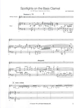 Hadermann, Spotlights on the Bass Clar. (De Haske)