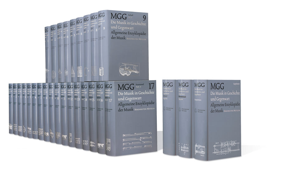 Neue MGG 29v (26v + 2 Regist. + Supple.) (Barenreiter/Metzler)