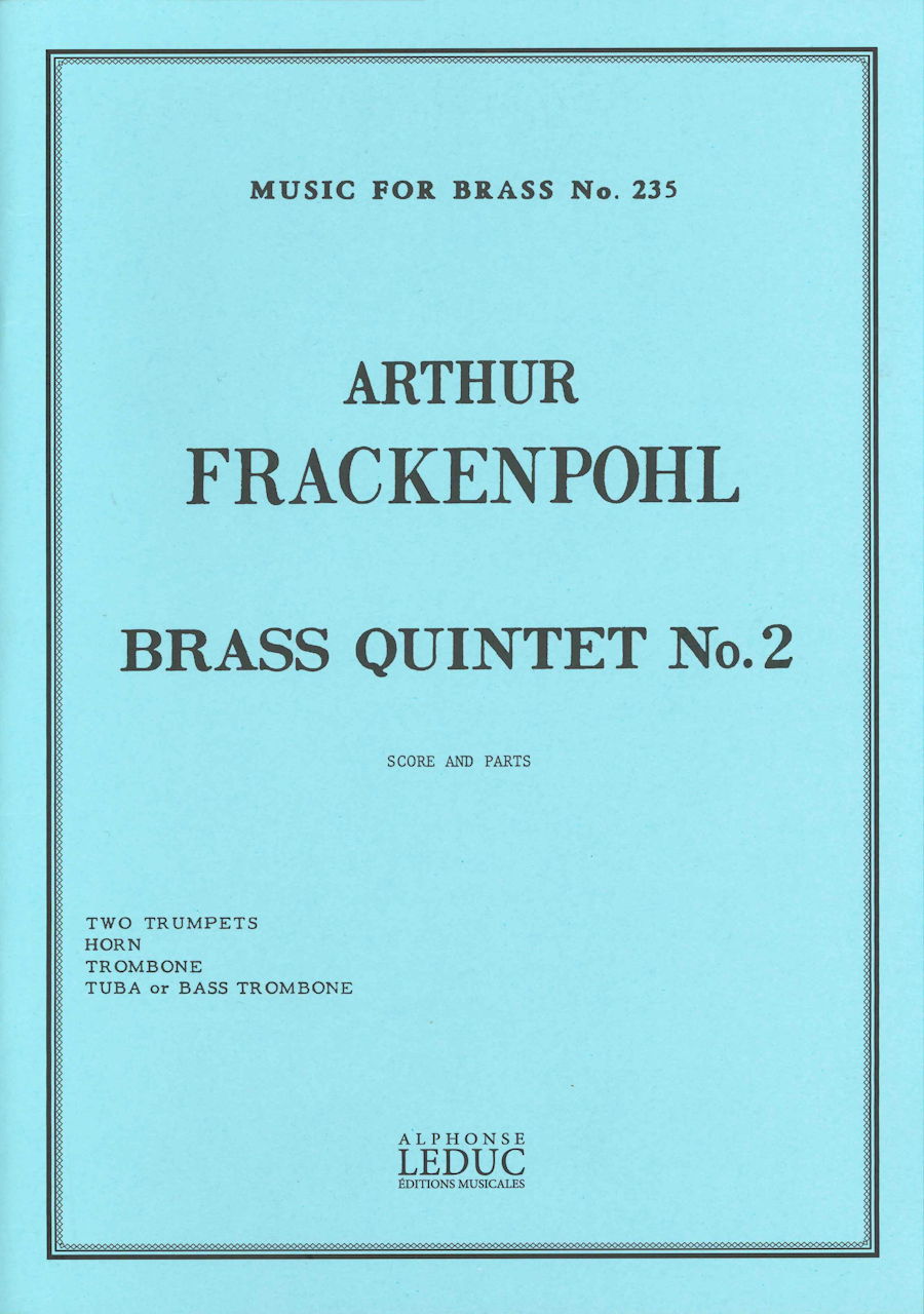 Frackenpohl, Brass Quintet No. 2 (Robert King)