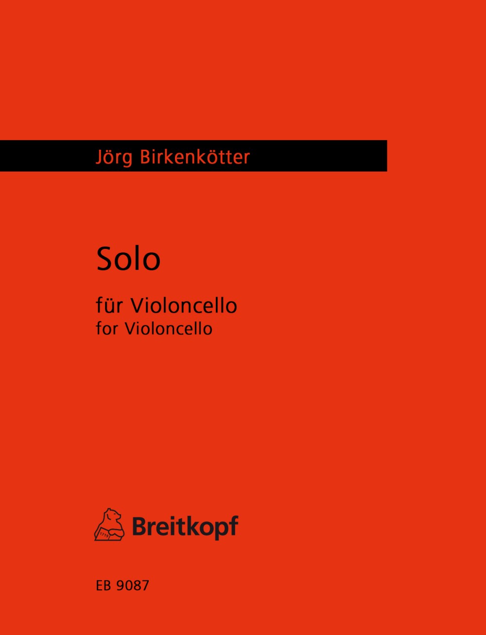 Birkenkotter, Solo (1986) [Vc Solo] (Breitkopf)