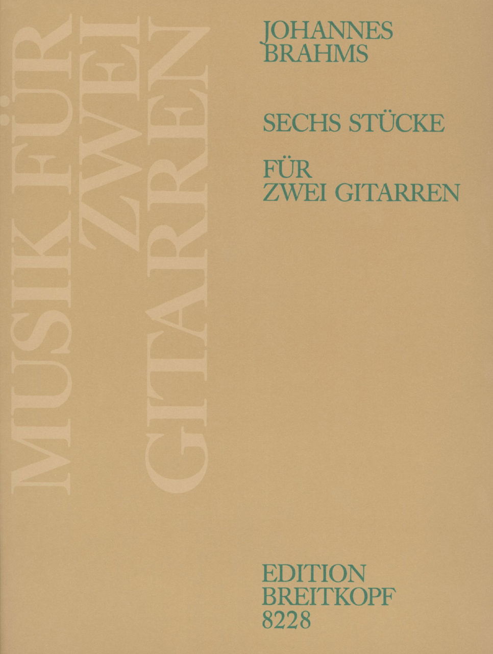 Brahms, 6 Stucke op.76/116/118 (2Guit) (Breitkopf)