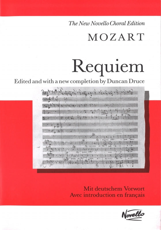 Mozart, Requiem KV 626 (Druce) (Novello)