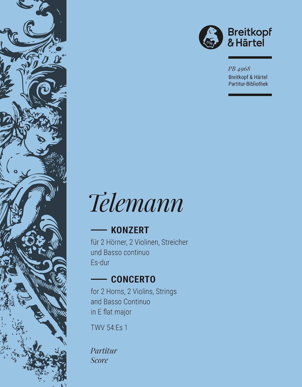 Telemann, Concerto TWV 54/Es1 (Breitkopf)