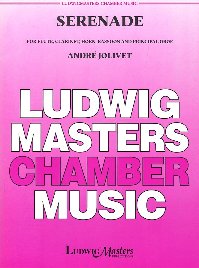 Jolivet, Serenade (Parts) USO (Masters Music)