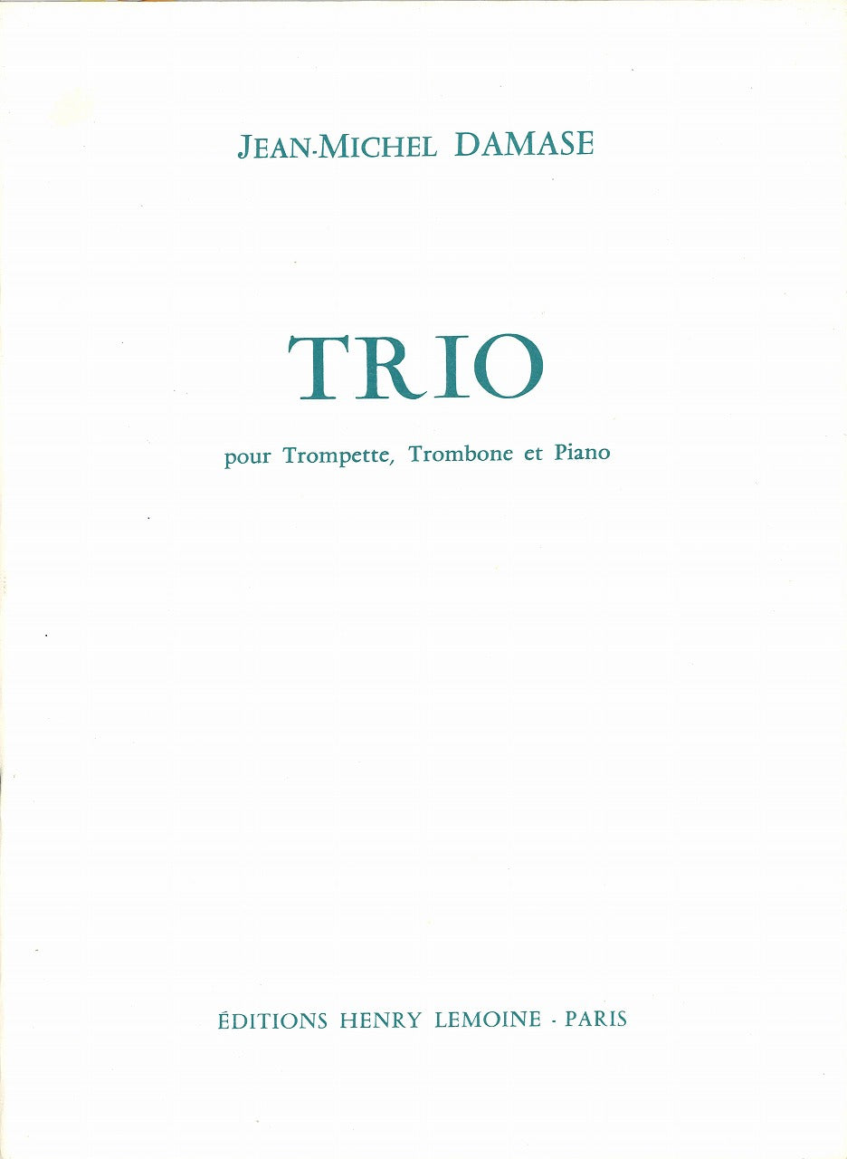 Damase, Trio (Trp,Tbn,Pf) (Lemoine)