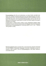 Schulten, Musikvermittlung als Beruf (Die Blaue Eule)