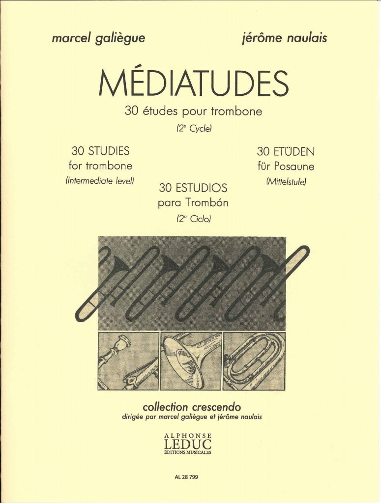 Galiegue/Naulais, Mediatudes: 30 Etudes (Leduc)