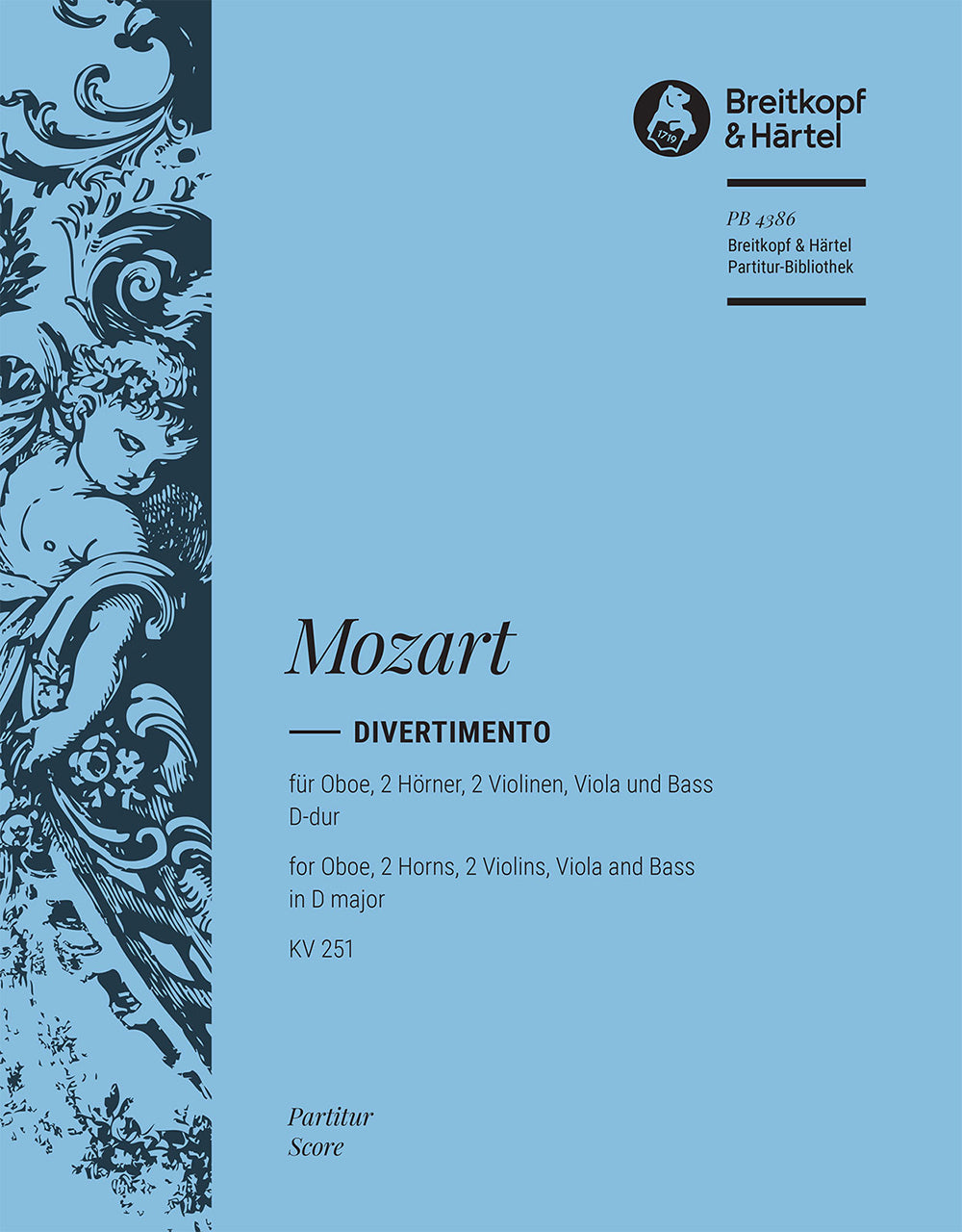 Mozart, Divertimento KV 251 (Partitur) (Breitkopf)