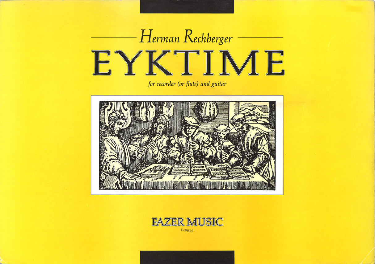 Rechberger, Eyktime [Rec/Fl,Guit] (Fazer/Fennica Gehrman)