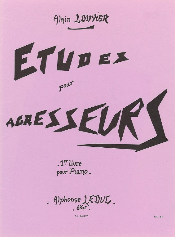 Louvier, Etudes pour agresseurs I (Leduc)