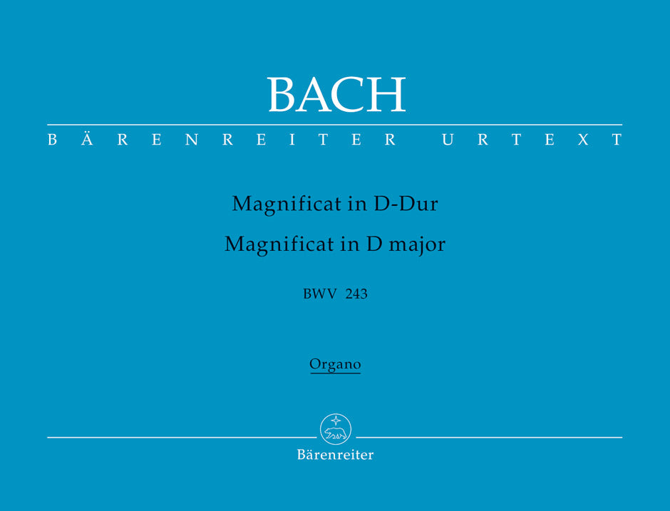 Bach, Magnificat in D: Bc/Organ (Barenreiter)