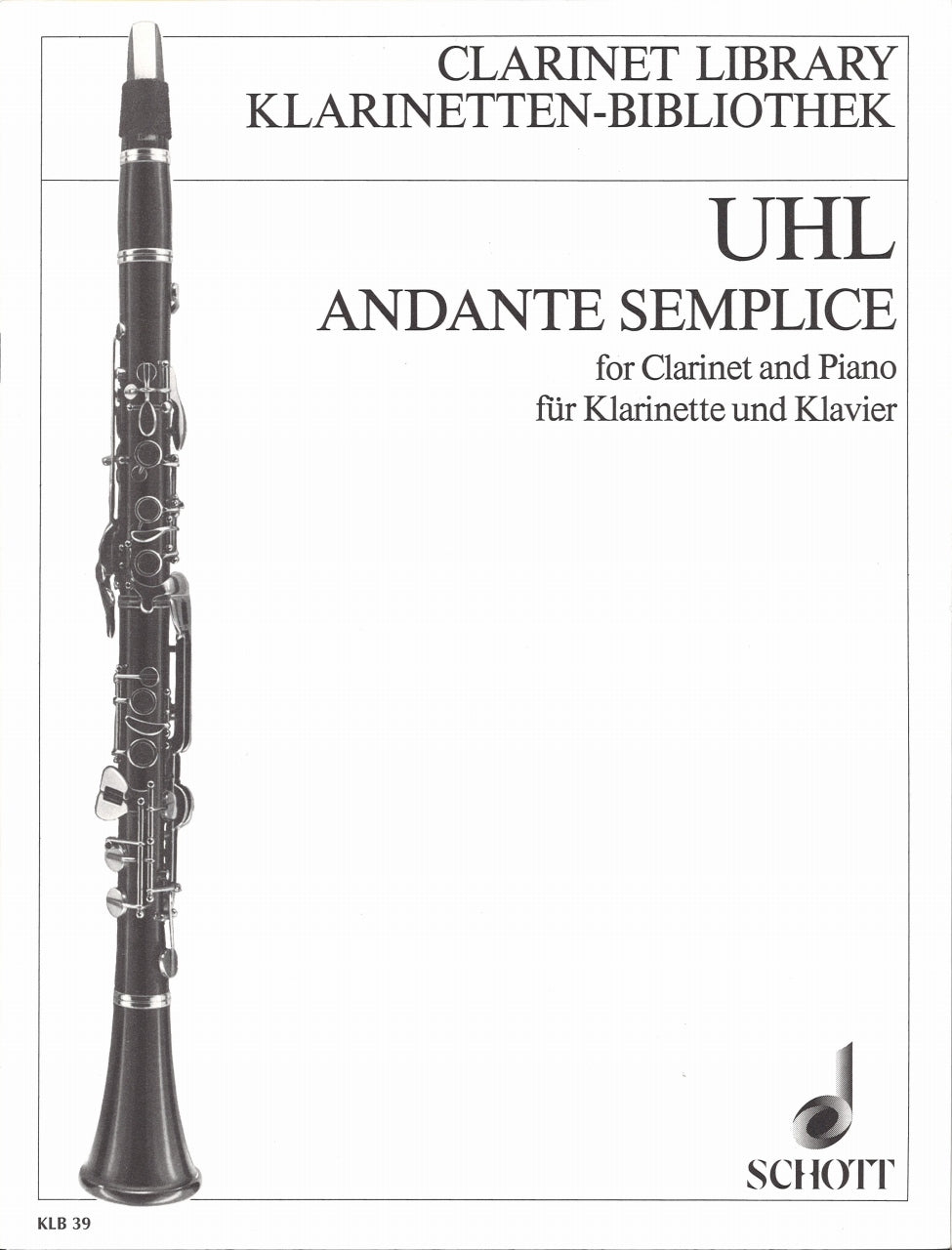 Uhl, Andante Semplice (Schott)