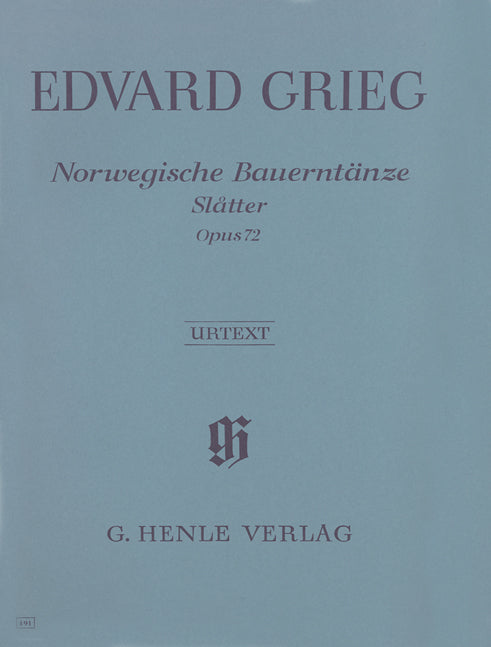 Grieg, Norwegische Bauerntanze op. 72 (Henle)