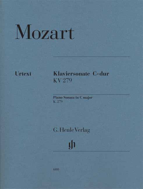 Mozart, Sonata KV 279(189d) in C (Henle)