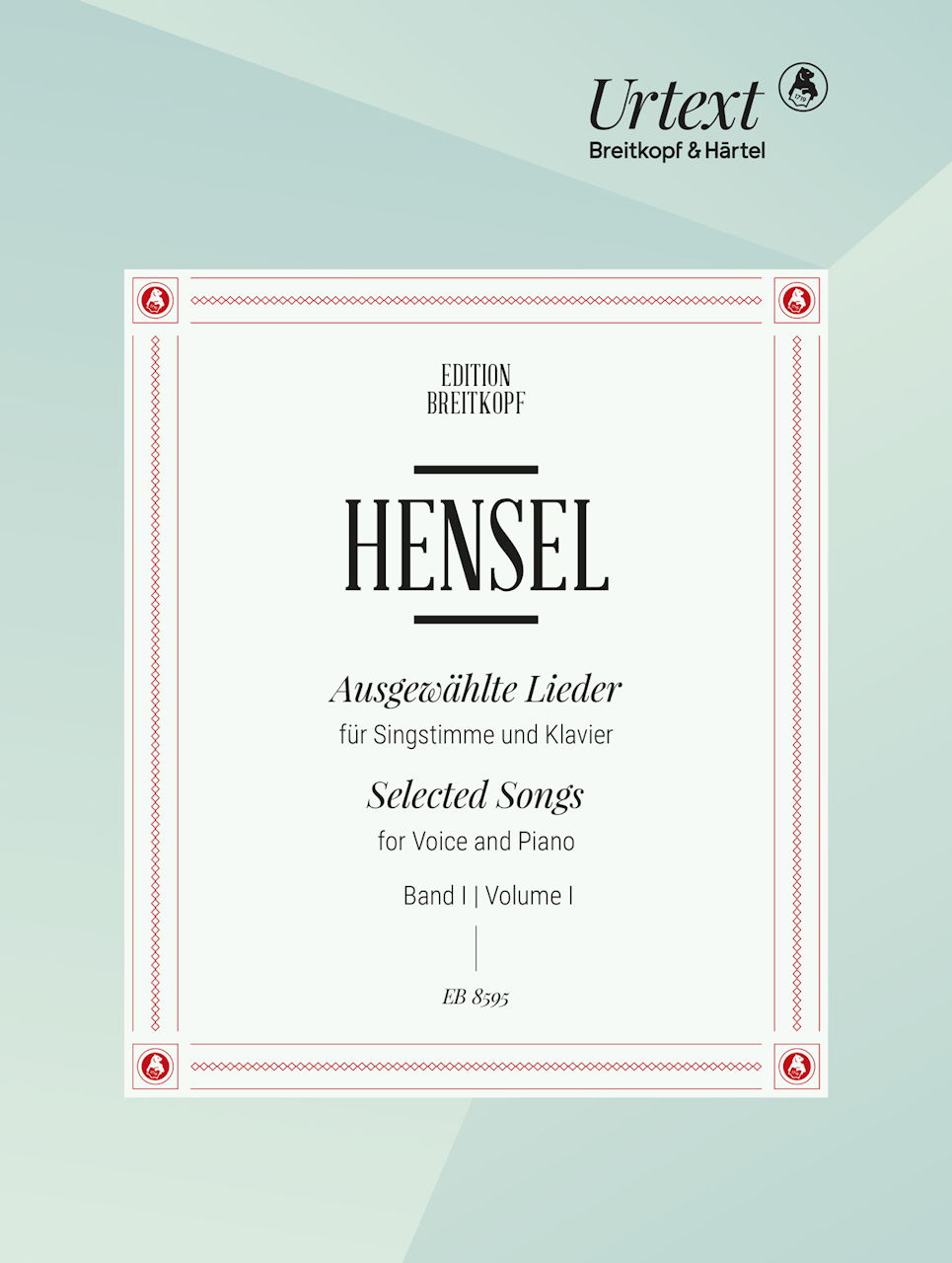 Mendelssohn-Hensel, Ausgew. Lieder 1 (Breitkopf)