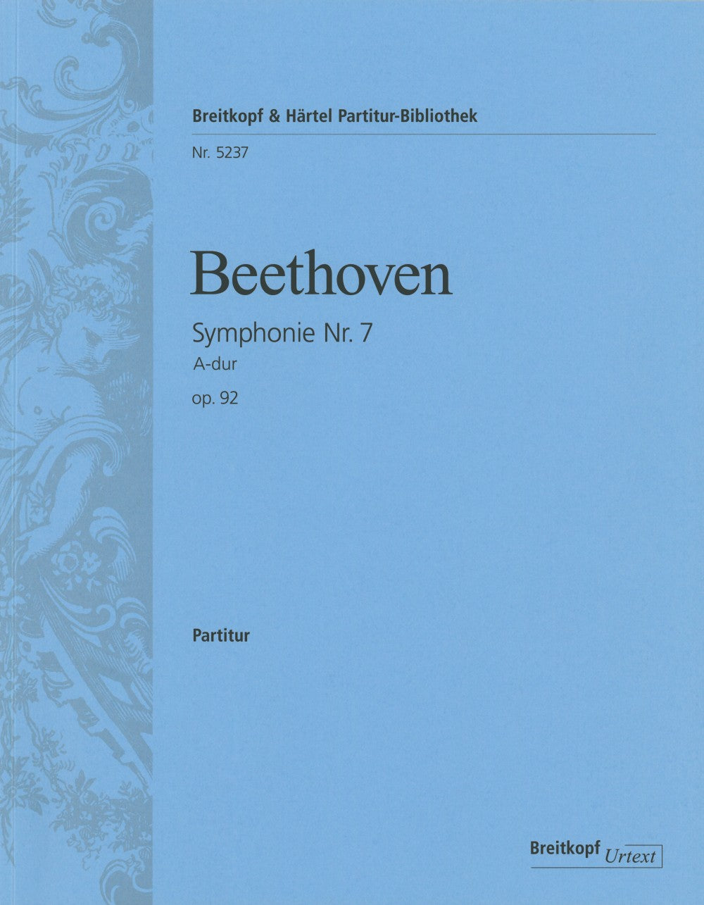 Beethoven, Symphony No. 7 Full Score (Breitkopf)