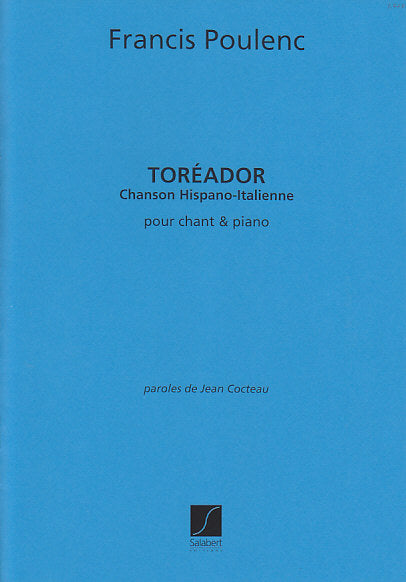Poulenc, Toreador FP 11 (Salabert)