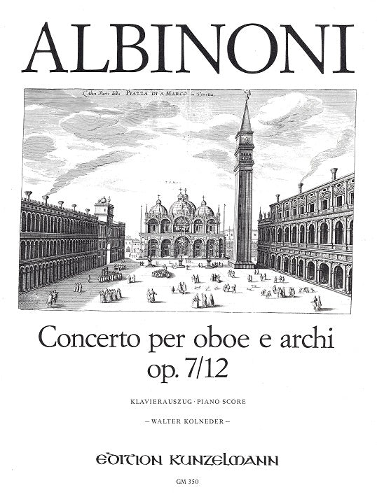 Albinoni, Concerto op. 7/12 in C (Kunzelmann)