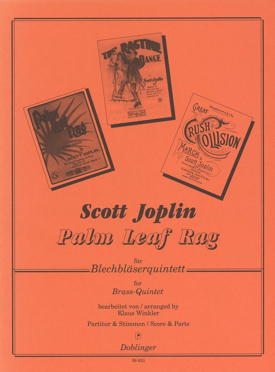 Joplin, Palm Leaf Rag (Quintet) (Doblinger)