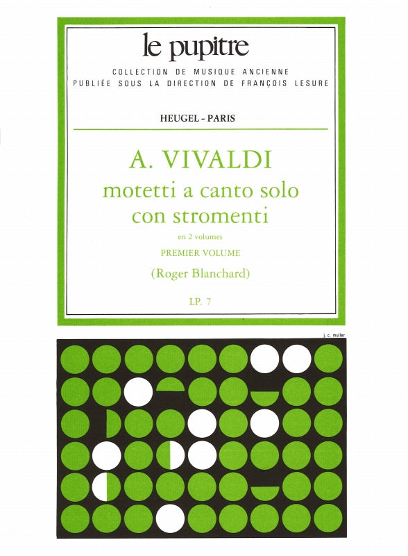 Vivaldi, Motetti 1 (LP 7/1) (Heugel)