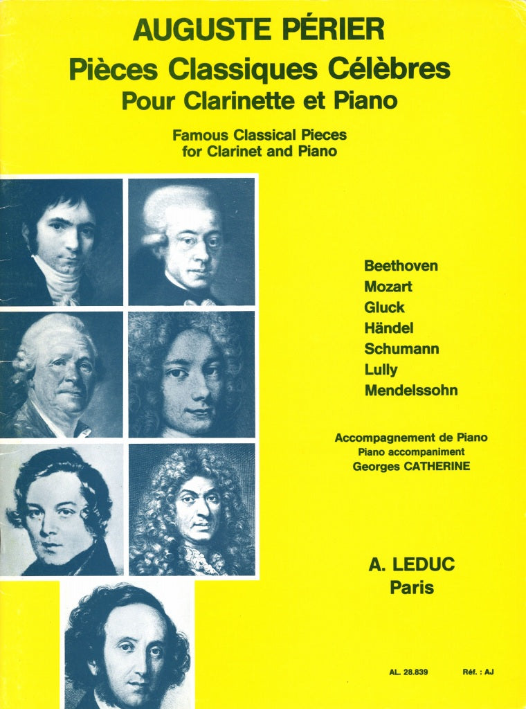 Pieces Classiques Celebres (Leduc)
