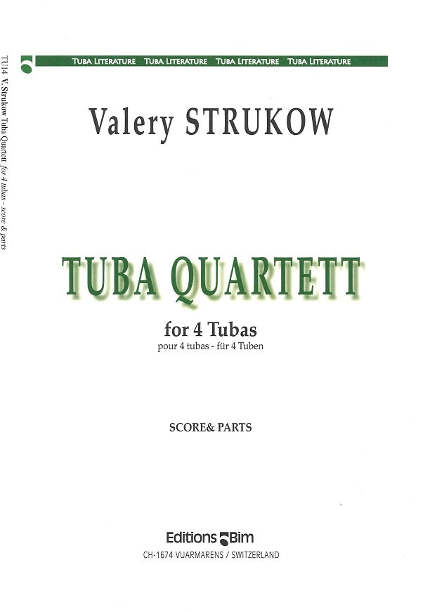 Strukow, Quartett fur 4 Tuben (1984) (Bim)