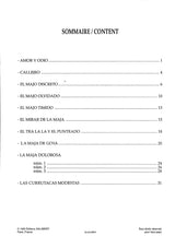 Granados, Coleccion de Tonadillas (Salabert)