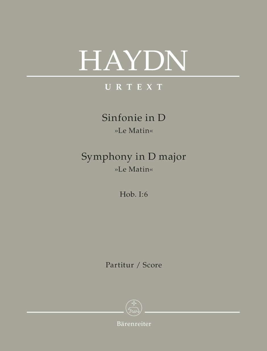 Haydn, Symphony No. 6 Full Score (Barenreiter)
